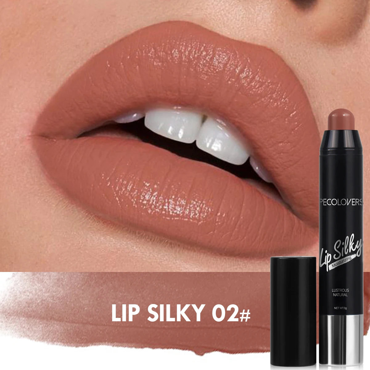 Matte Lipstick Pencil Waterproof Long Lasting Cosmetic Makeup