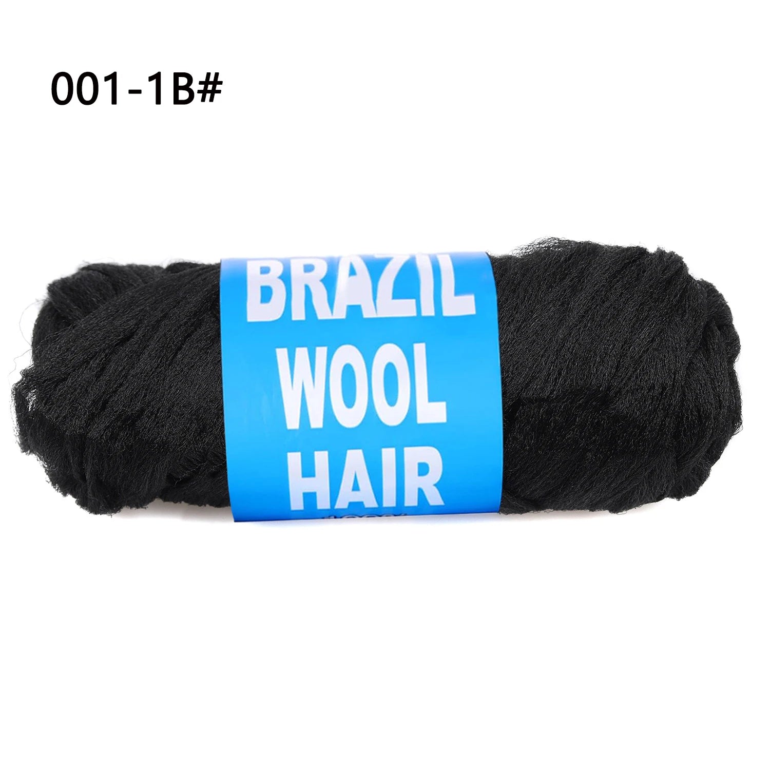 Multicolored Brazil Wool Hair, Acrylic Extension Yaki Synthetic Hair Senegalese Twist Faux Locs Wraps Jumbo CrochetBraiding Hair