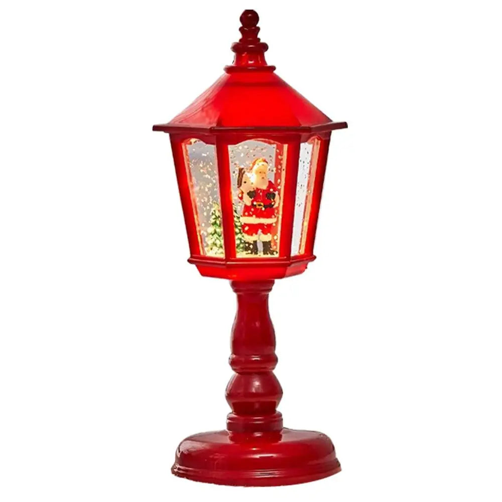 Christmas Water Lights Decorations, Luminous House Candle Lights