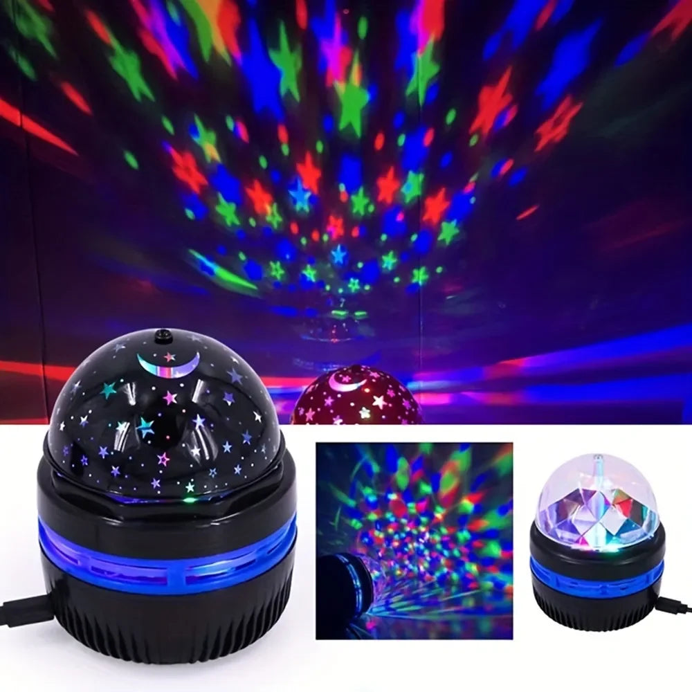 Aurora Borealis Starry Sky Projector LED Galaxy lamp Christmas Night Light with Remote 7 modes Camping Wedding Party Decorations