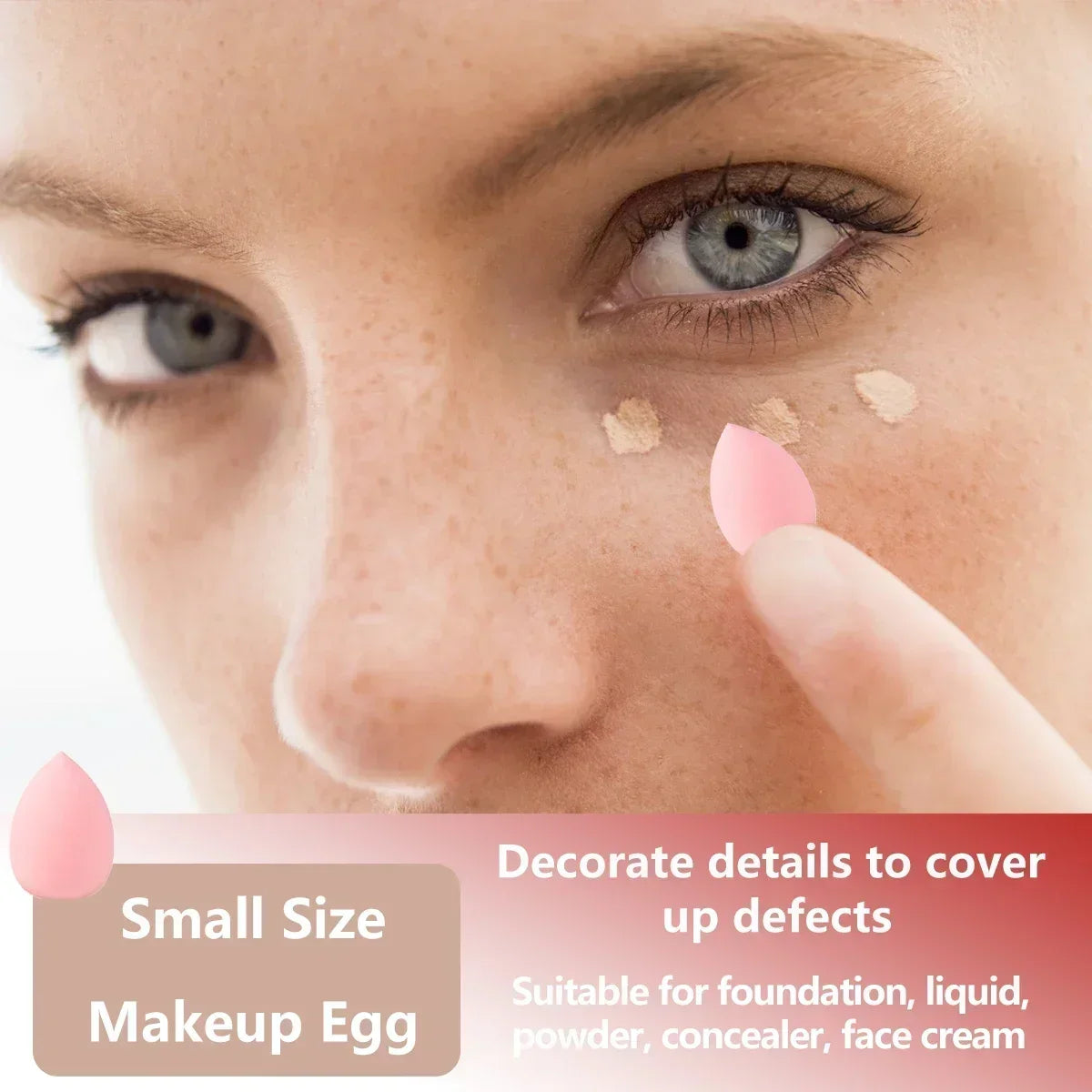 Professional Makeup with Accessories for Combination