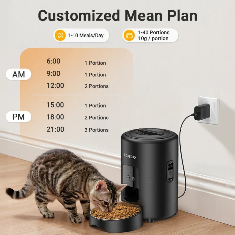 Automatic Pet Feeder 2L Smart Cat Food