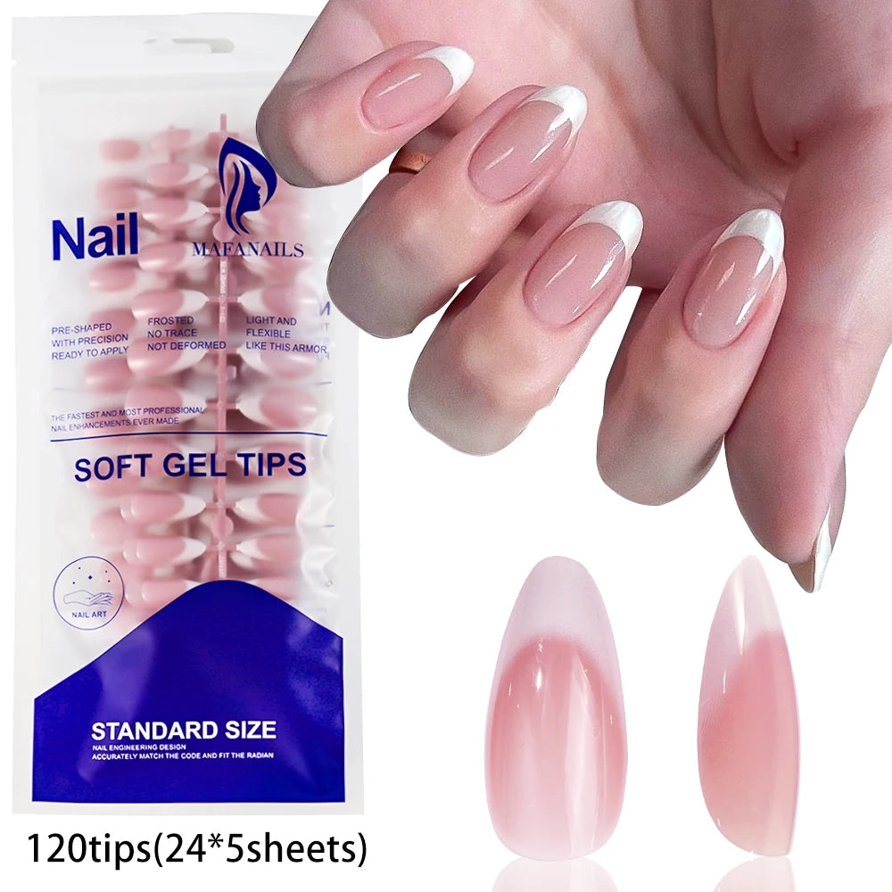 576pcs/Box Colorful Fake Nails  Cover Nail Tips