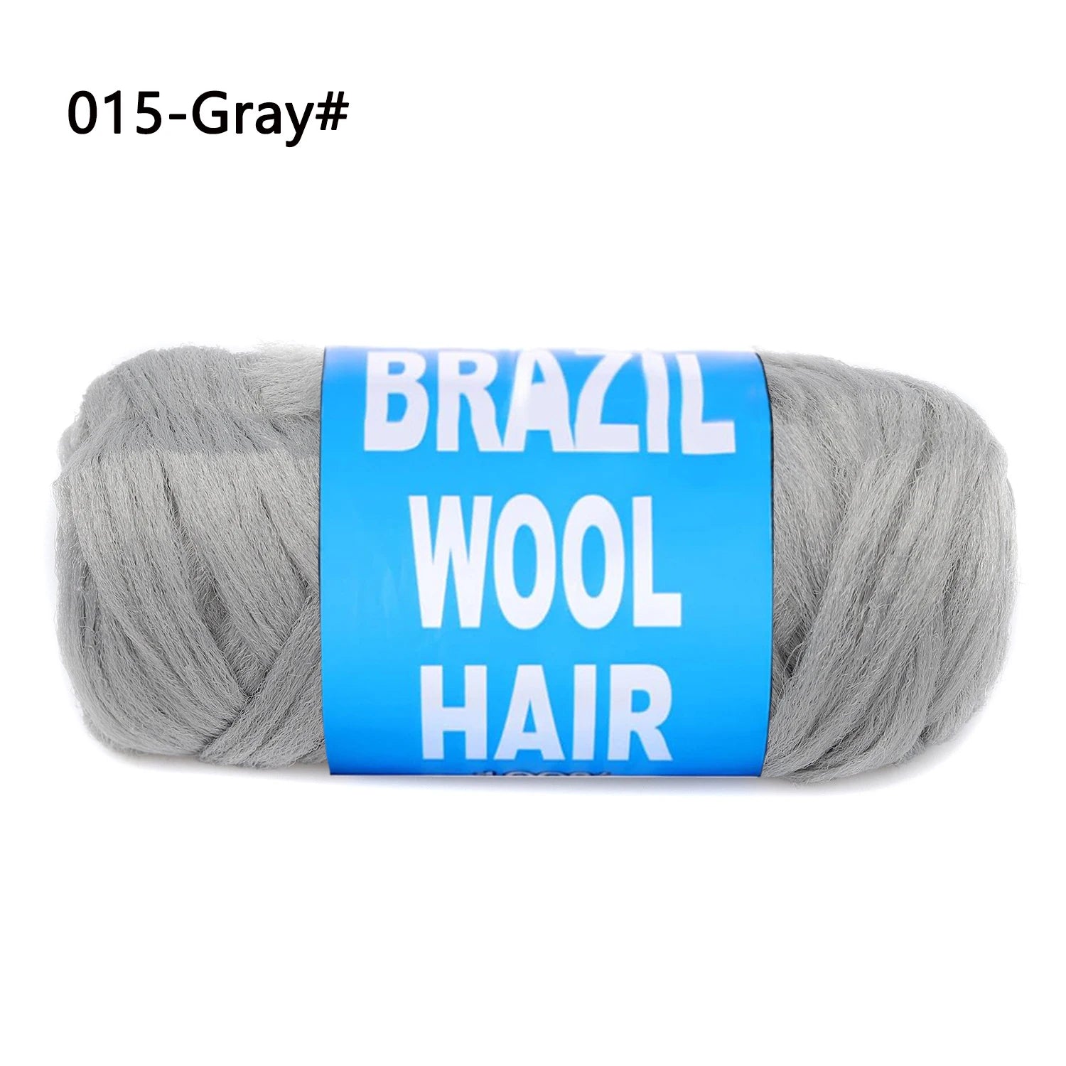 Multicolored Brazil Wool Hair, Acrylic Extension Yaki Synthetic Hair Senegalese Twist Faux Locs Wraps Jumbo CrochetBraiding Hair