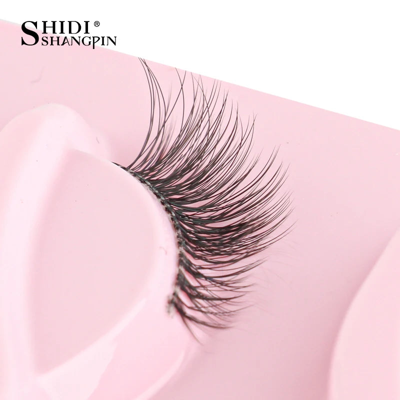 3/5 Pairs  Lashes Natural Short Fluffy Eyelashes