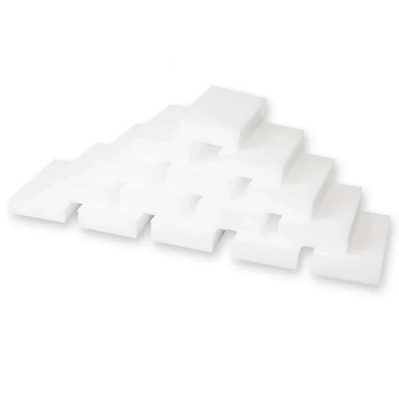 100Pcs Melamine Sponge Cleaner, Magic Eraser for Kitchen, Bathroom, Car, Office Cleaning Tools