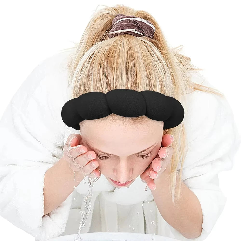 Makeup Headband Set Face Washing Skin Care Hair Bands Tool Accessories