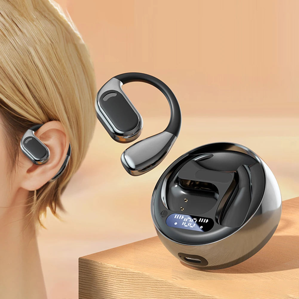 Language Translation Earbuds Bluetooth-Compatible 5.4 Real-time Two-Way Earbuds Long Battery Life for Travel Business Learning