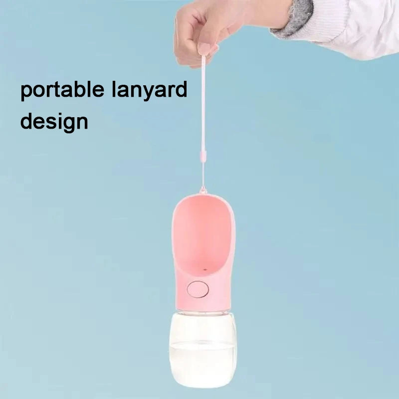 Pets Water Bottle Portable Food Grade Material Dog Cat