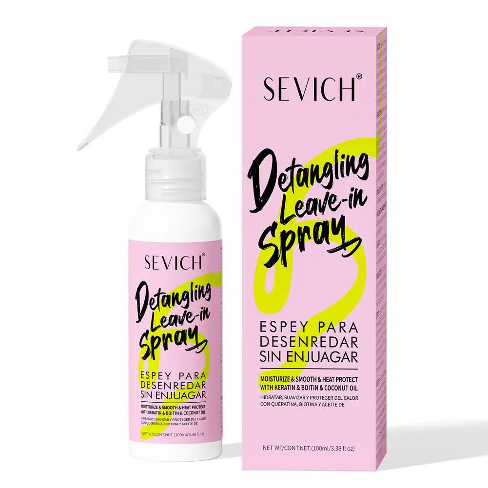 Keratin Hair Smoothing Spray Hair Conditioner Keratin Hair Treatment For Dyeing Damaged Anti-frizzle Soften Shiny Hair Care Oil
