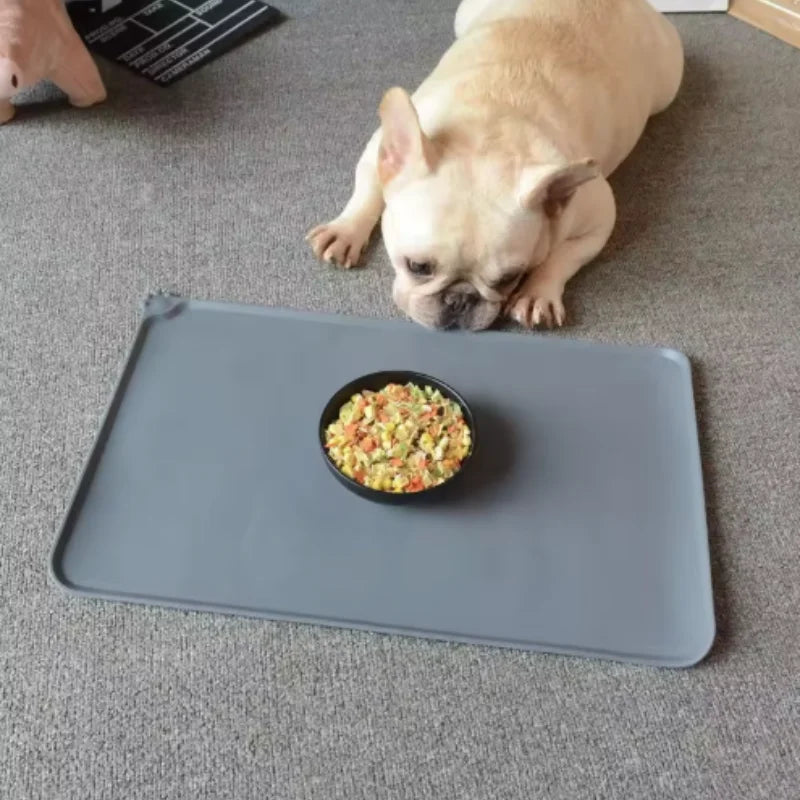 Silicone Pet Meal Mat Waterproof Anti-Slip Cat Food
