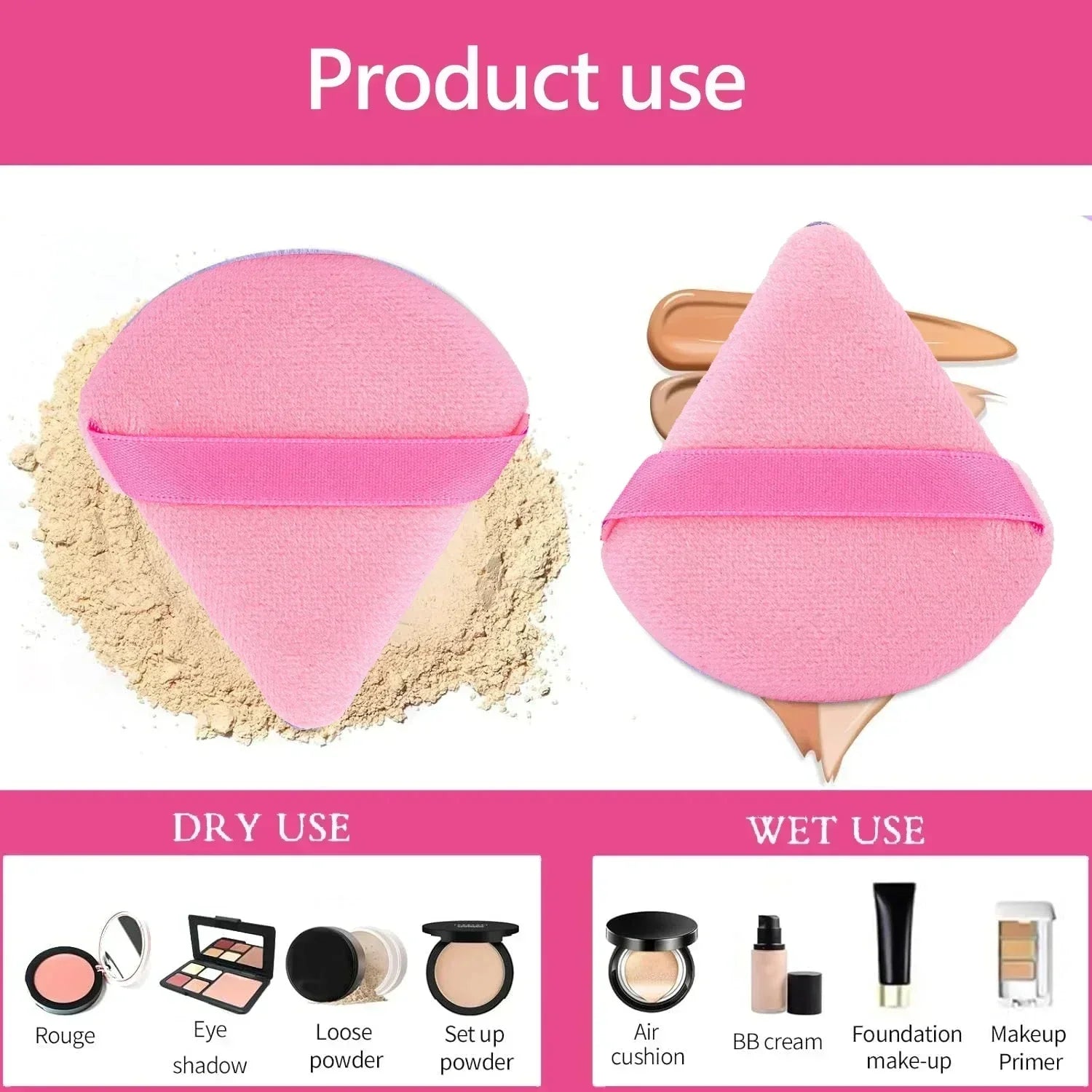 Professional Makeup with Accessories for Combination