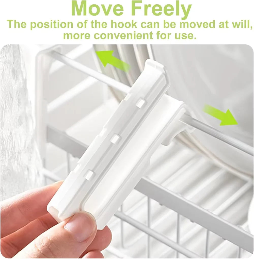 Tax excluded, add at checkout if applicable Cup Hanging Rack Home Wall-mounted Upside-down Draining Cup Multifunctional Storage