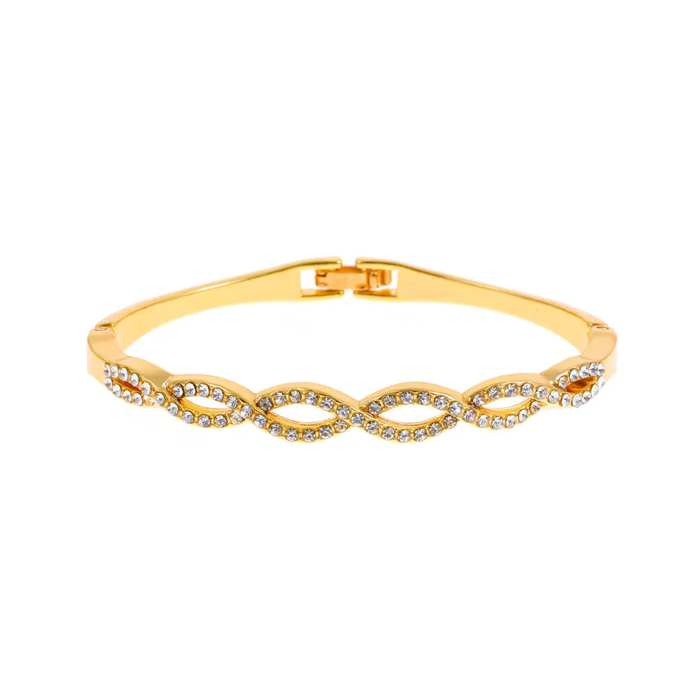 2022 Silver Color Hollow Round Geometric Bracelets and Bangles Feminine Korean New Fashion Popular Jewelry Party Gift