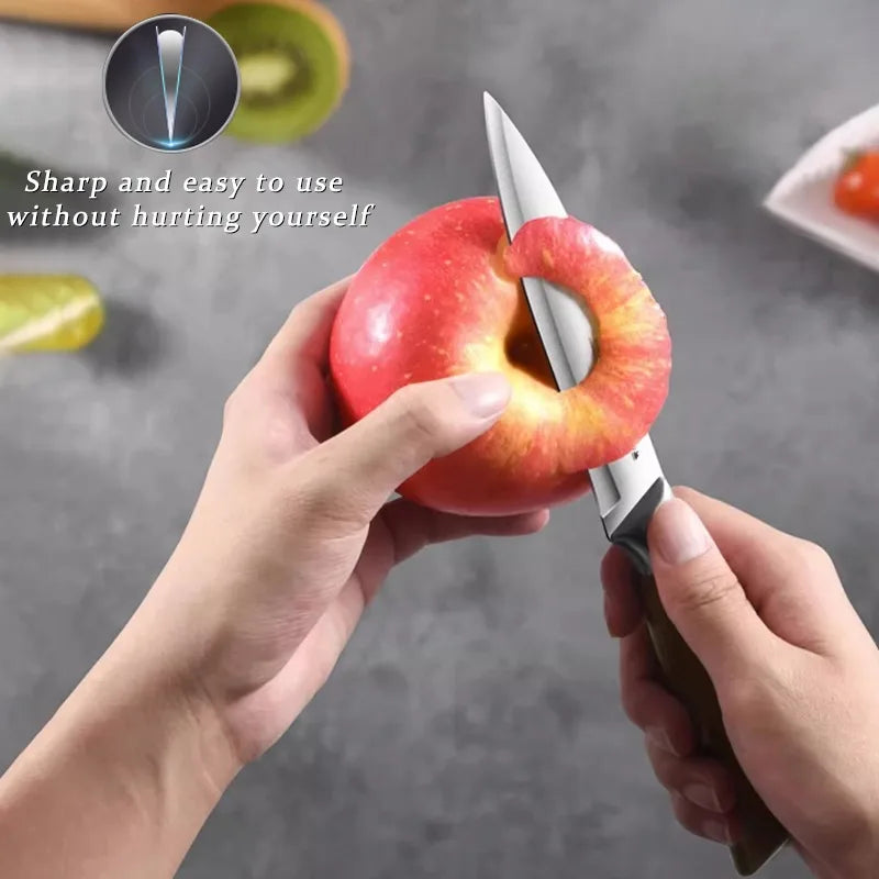 1/2/3piece set of professional fruit knives kitchen stainless steel multi-functional peelers suitable for cooking and barbecuing