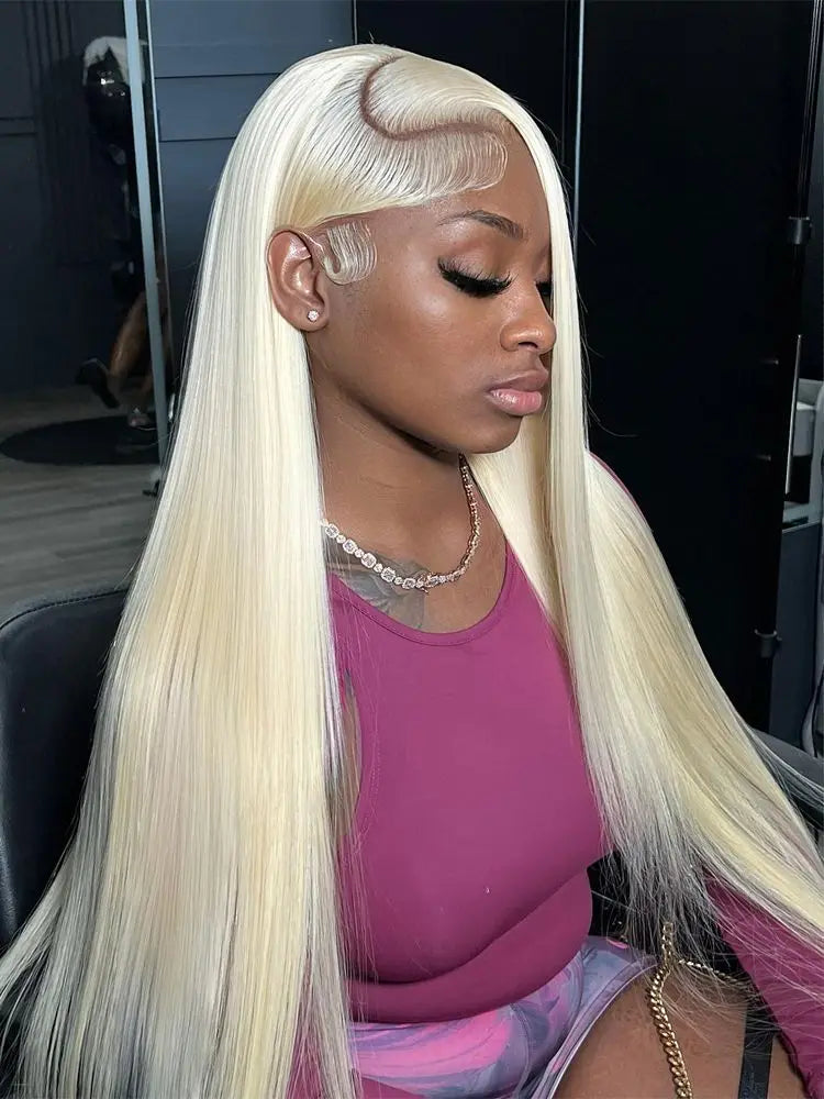200Density 30 Inch 613 Blonde Human Hair Wig 13X6 Hd Lace Frontal Wig 13X5 Transparent Brazilian Lace Front Wigs 100% Human Hair