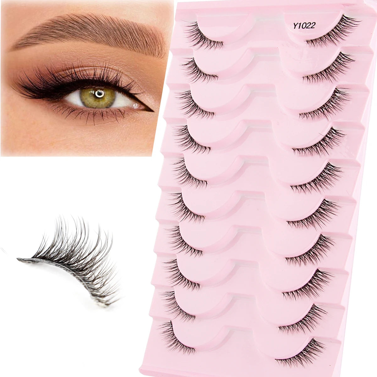 Lashes Natural Short Mink Eyelashes