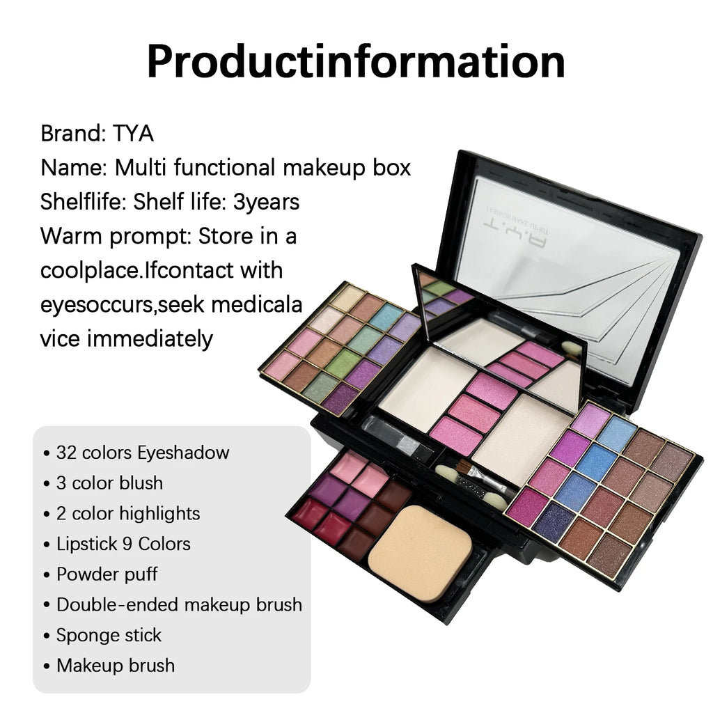 Makeup set 46 colors Pearl eye shadow Powder