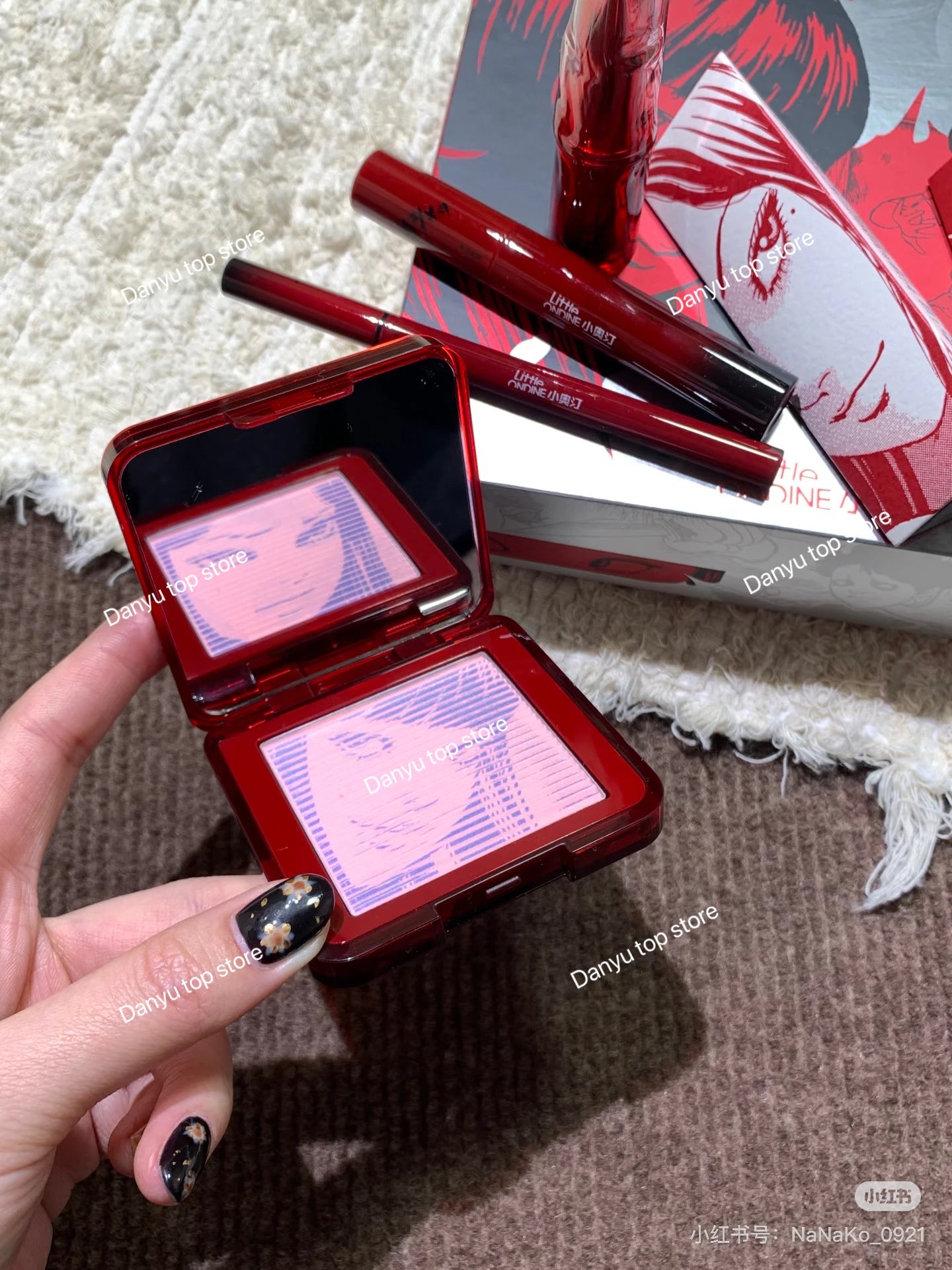 Little Ondine 3D Blush Floating Shadow Powder Blusher