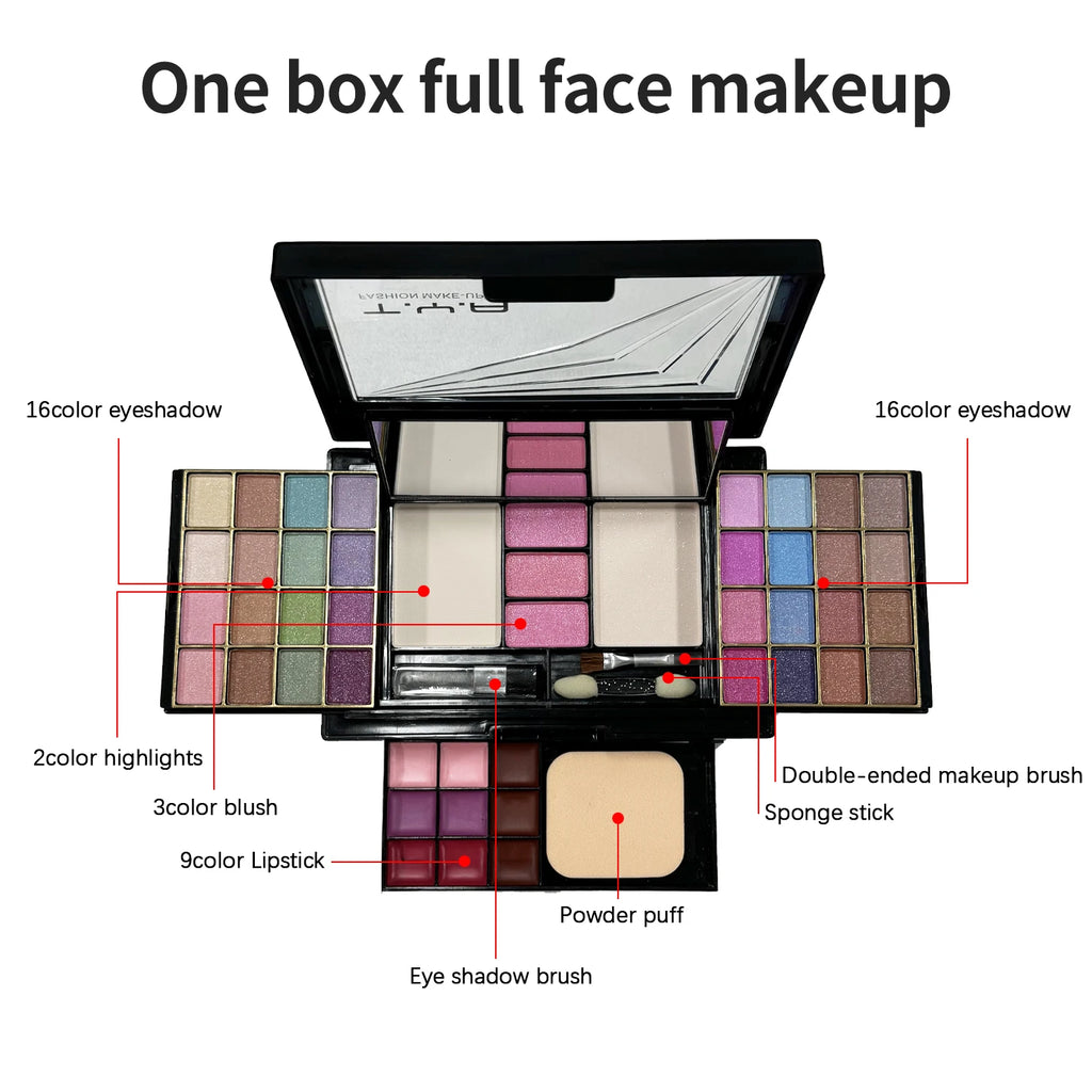 Makeup set 46 colors Pearl eye shadow Powder