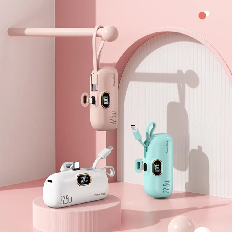 OnePlus 10000mAh Portable Power Bank 2- in-1 Fast Charger Lightweight High capacity Pocket Power Bank For IPhone Huawei Samsung