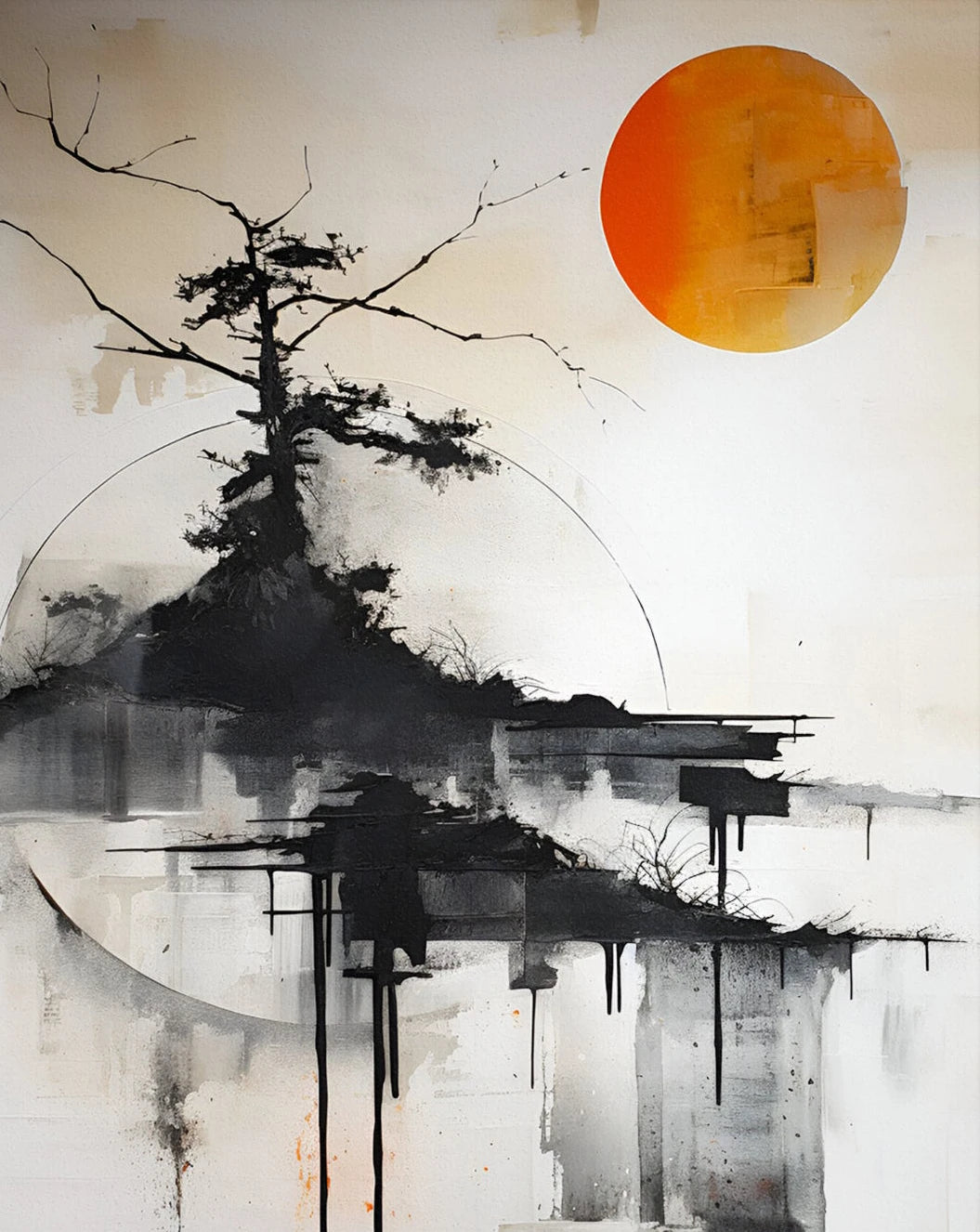 Japan Artwork Wabi Sabi Poster Print Canvas Art Pictures Home Decor