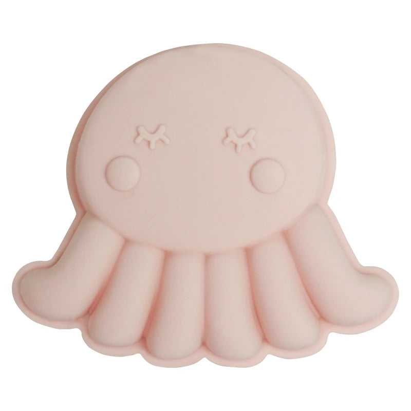 6pcs/Set Beach Toys Eco-Friendly, BPA-Free, Food-Grade Silicone - Fun Summer Outdoor Toys for Kids with Bucket & 4 Color Sand