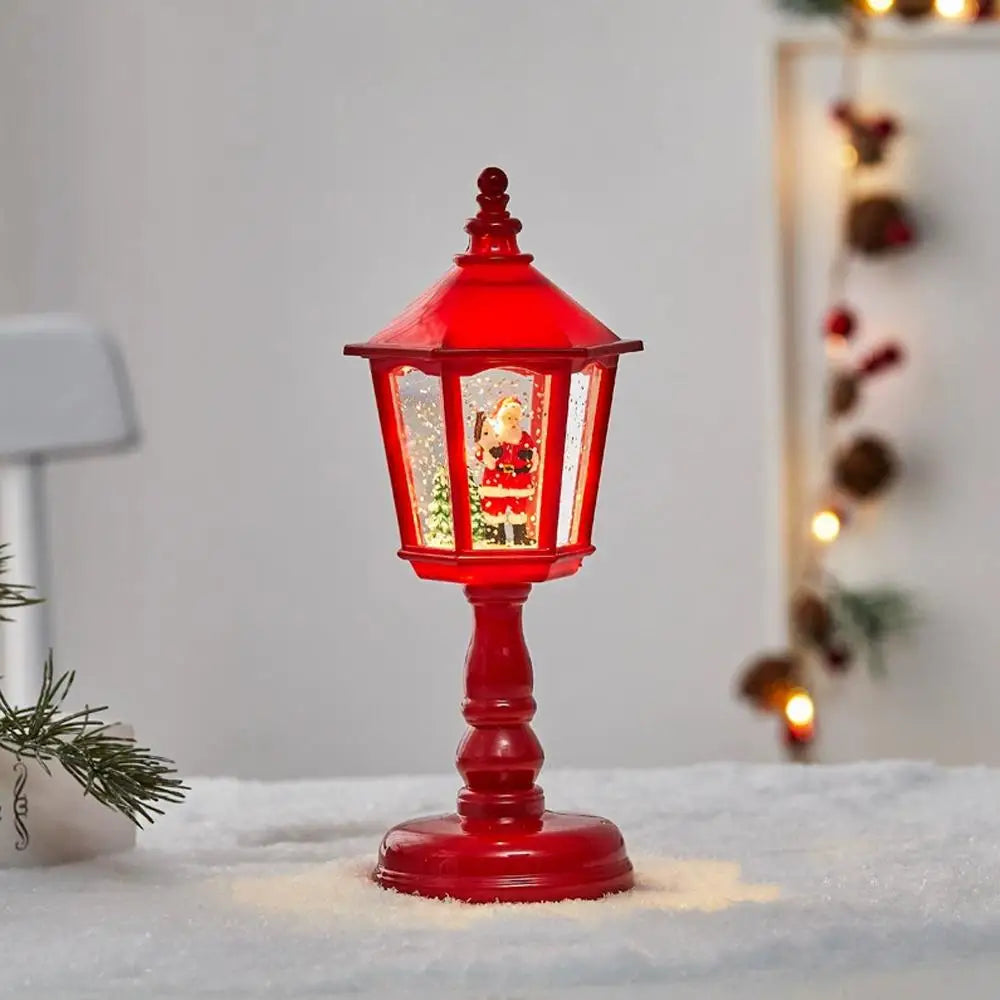 Christmas Water Lights Decorations, Luminous House Candle Lights