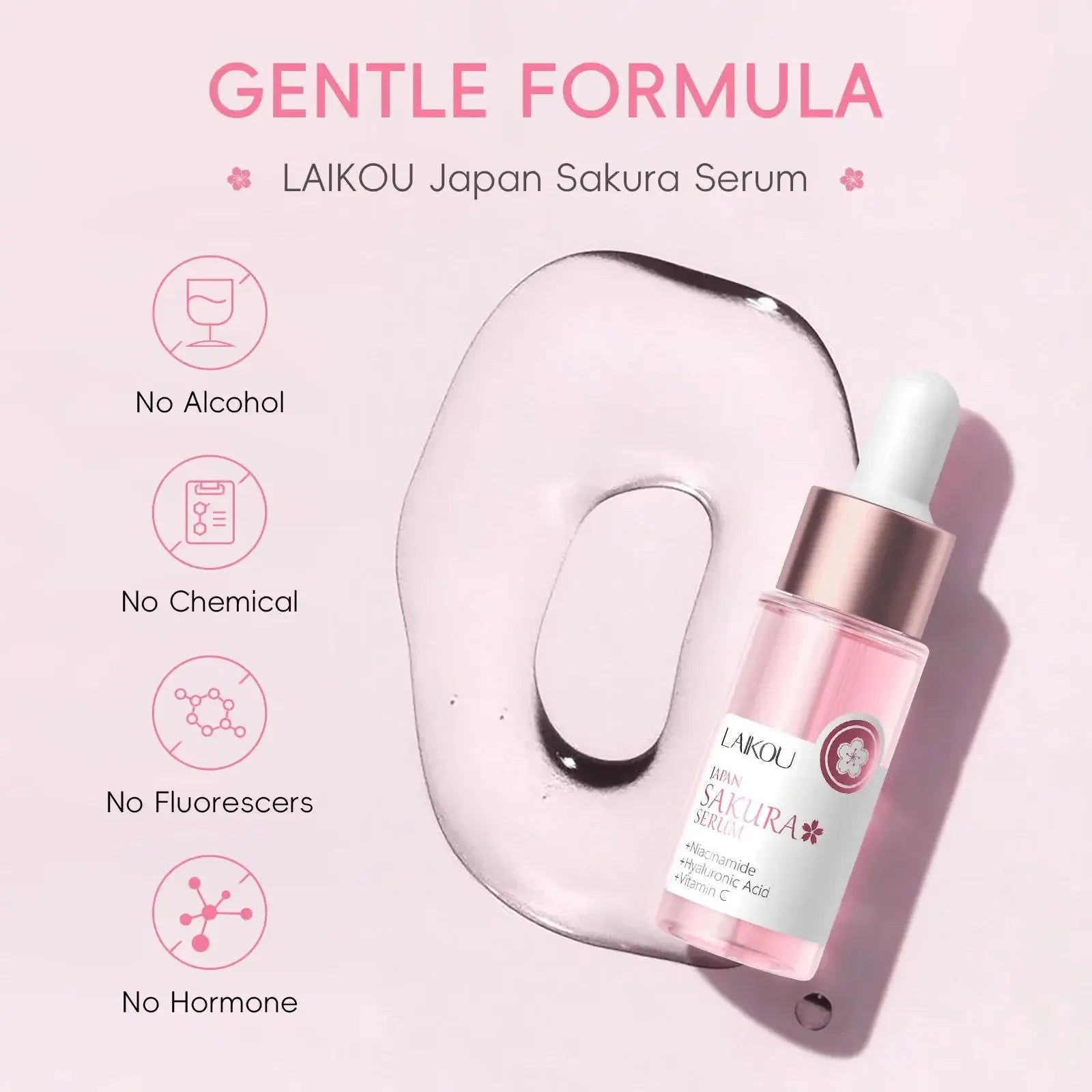 Japan Sakura Extract Serum Minimizes Pores