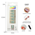 24pc nails Art Fake Nail Tips Press on Coffin  Artificial Square