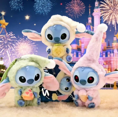 HOT Disney Stitch Snack Time Series Vinyl Plush Surprise Blind Box  Random Design CollectibleToy for Home Decor & Birthday Gifts