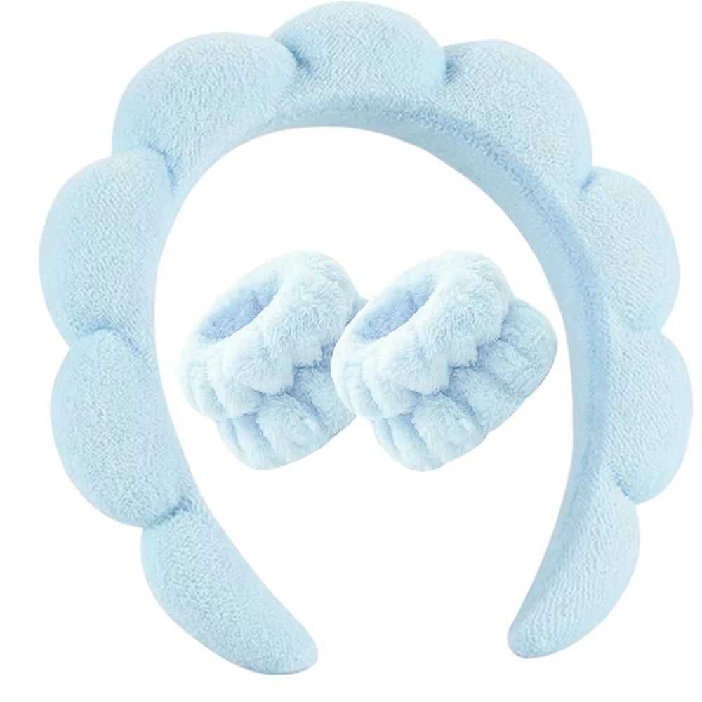 Makeup Headband Set Face Washing Skin Care Hair Bands Tool Accessories