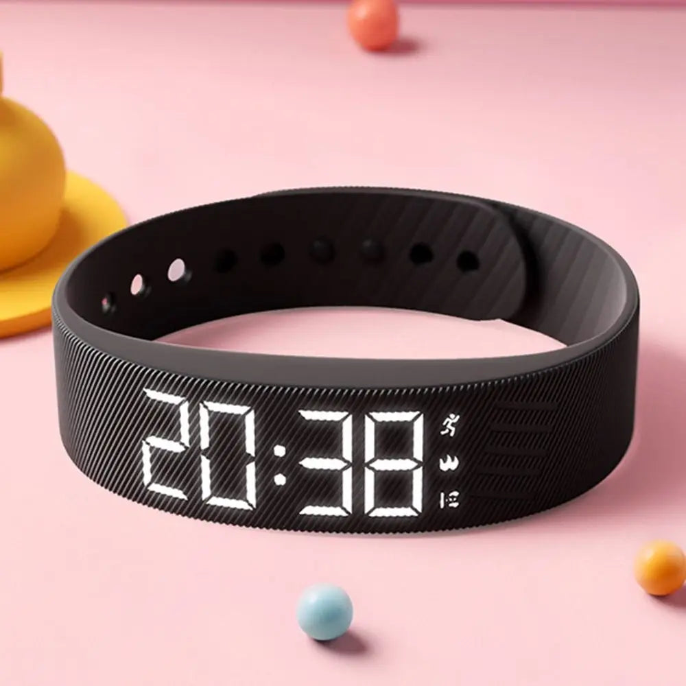 Alarm Clock Watch Adjustable Snooze-proof