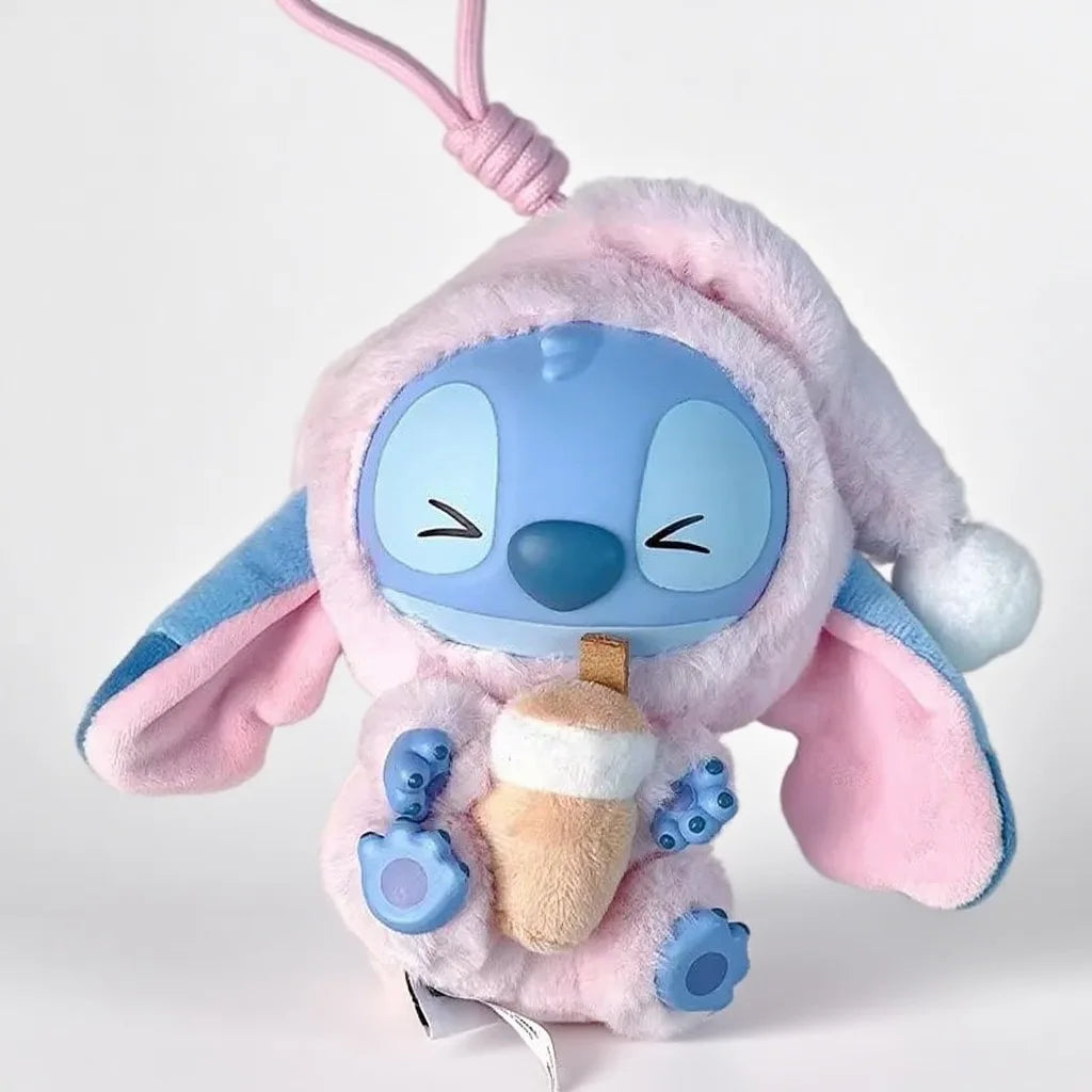 2025 Disney Nuevo Stitch Plush Doll Blind Box Eat Before Sleep Series Vinyl Hanging Bag Cute Mystery Toy Christmas Holiday Gift