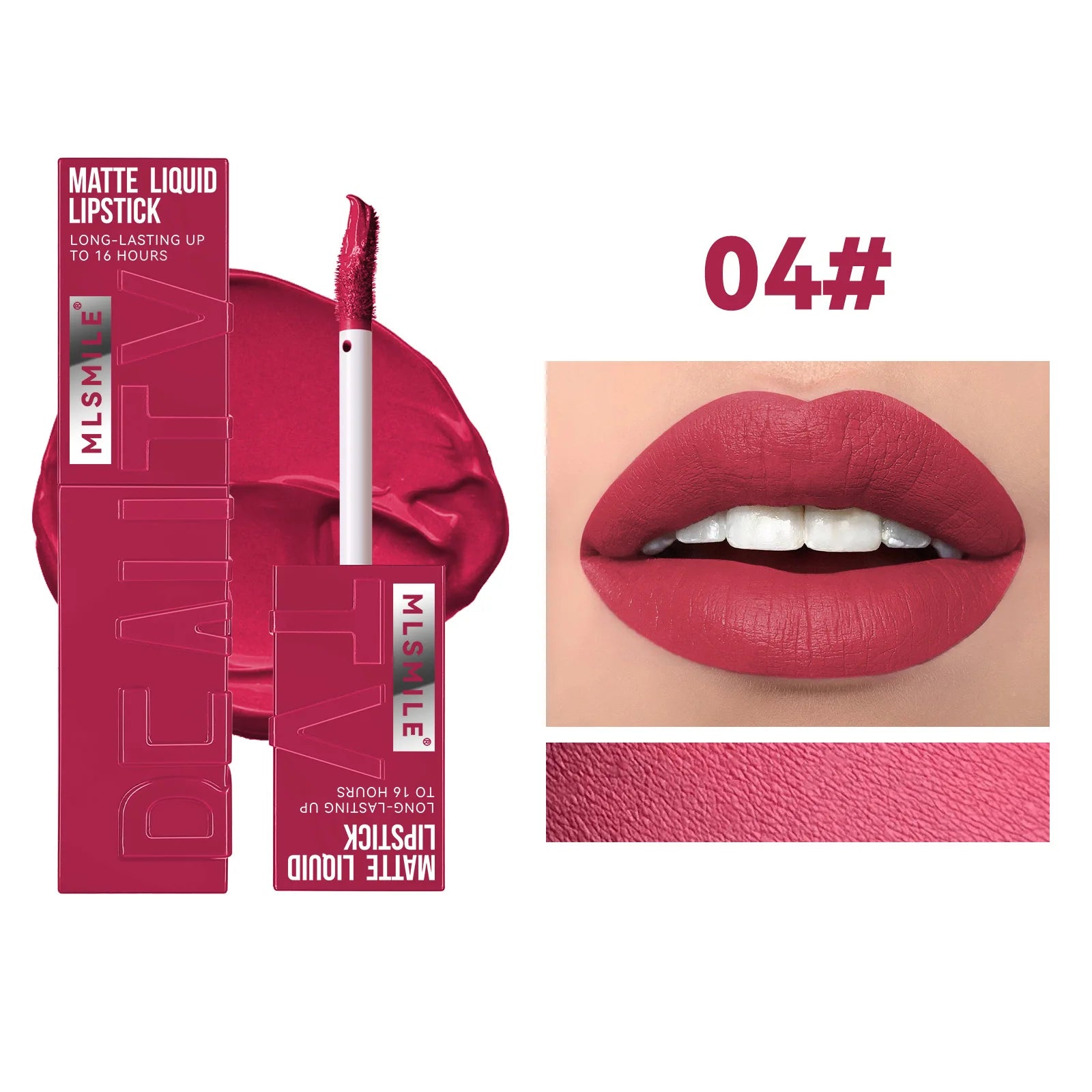 Nude Red Pink Velvet Liquid Lipsticks Makeup Cosmetic
