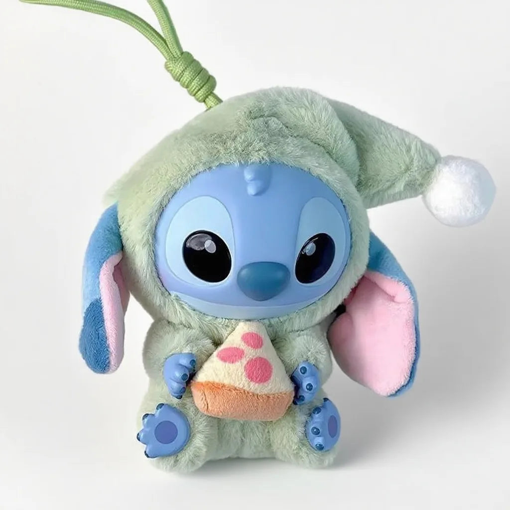 2025 Disney Nuevo Stitch Plush Doll Blind Box Eat Before Sleep Series Vinyl Hanging Bag Cute Mystery Toy Christmas Holiday Gift