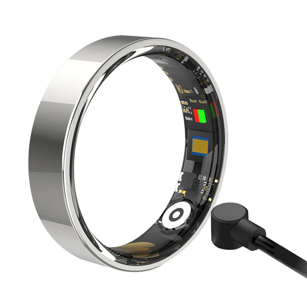Smart Ring Bluetooth Call Heart Rate Blood Pressure Monitor 5ATM Waterproof Health Ring Men Women For Xiaomi Gift