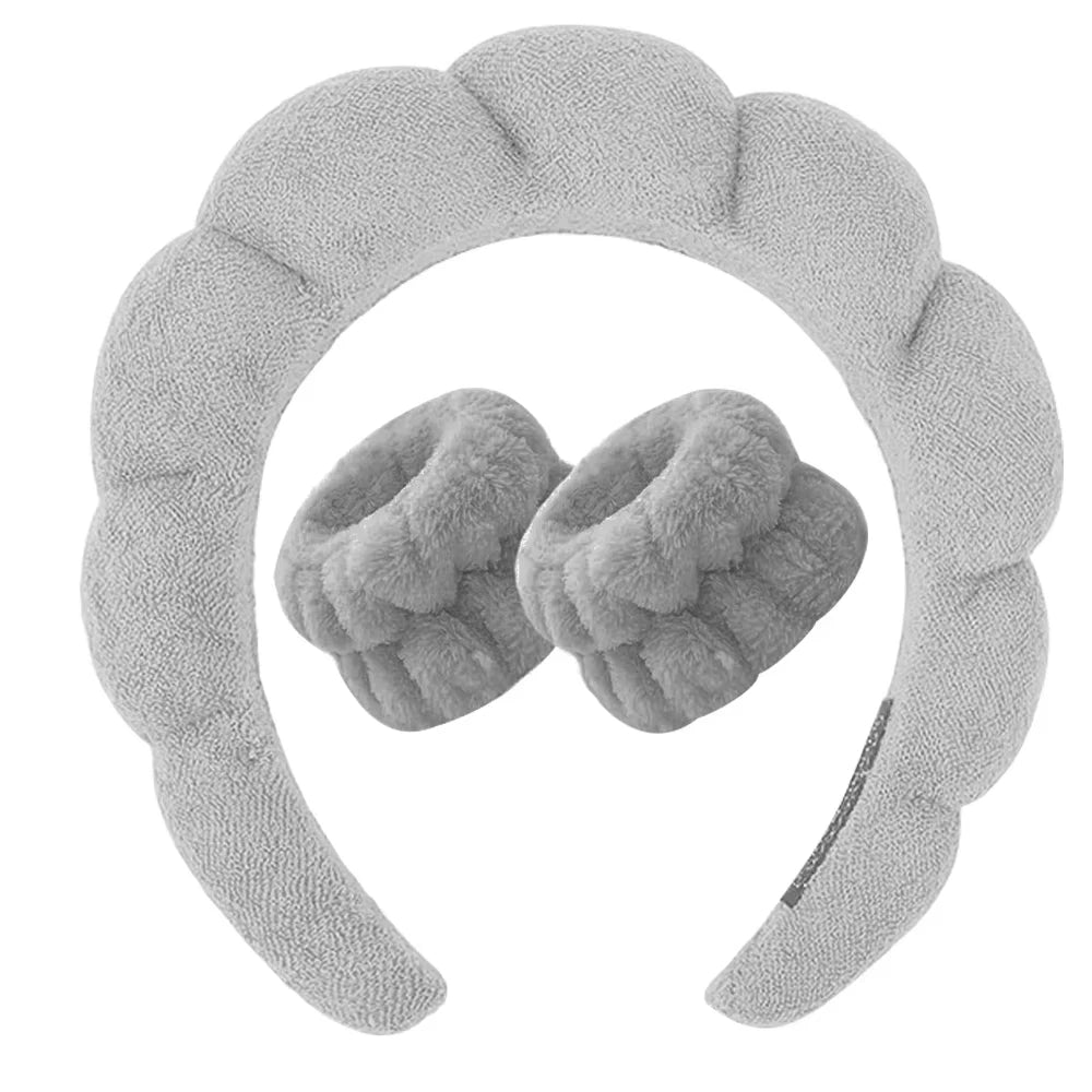 Makeup Headband Set Face Washing Skin Care Hair Bands Tool Accessories