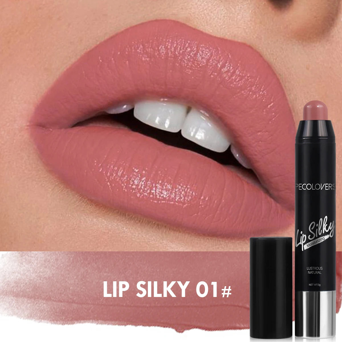 Matte Lipstick Pencil Waterproof Long Lasting Cosmetic Makeup