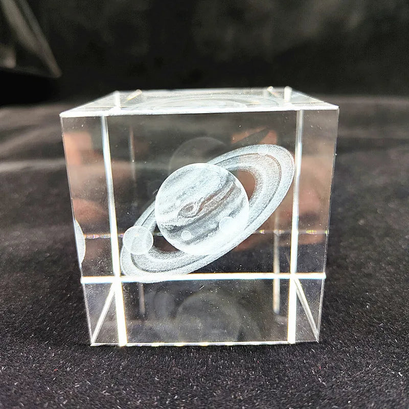 Creative 4cm Rain Clouds Raindrop Cloud Square Crystal Ornaments Heart Shape Home Office Decor Birthday Valentine's Day Gifts