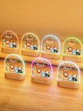 Custom name Creative gift, animal theme, send boys, girls 3D light LED night light warm light birthday gift Christmas gift