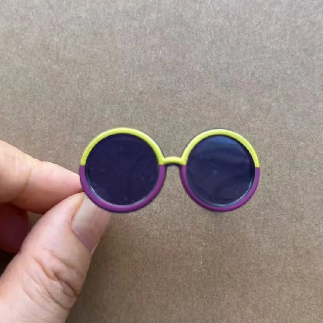 1/6 Doll DIY Accessories Set Floral Teapot Cups Earrings Glasses Doll Bags - Collectible Gift Toys for Doll Enthusiasts