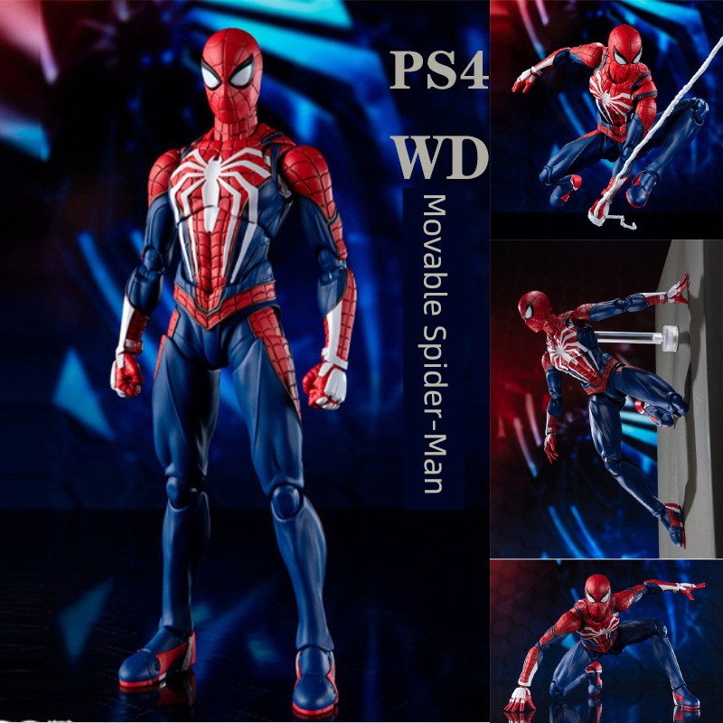Motherland Edition Miles Universe Spider-Man Parallel Universe 2 Horizontal Universe Movable Model Hand Gift