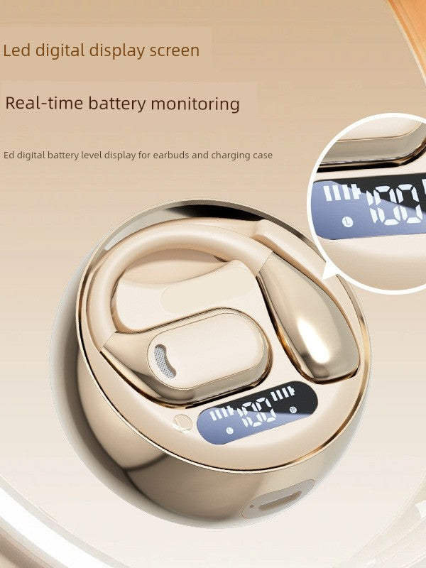 Cross-Border New Ai Smart Translation Earphones M76 Bluetooth Earphones Noise-Cancelling Over-Ear Running Sports Ows Universal