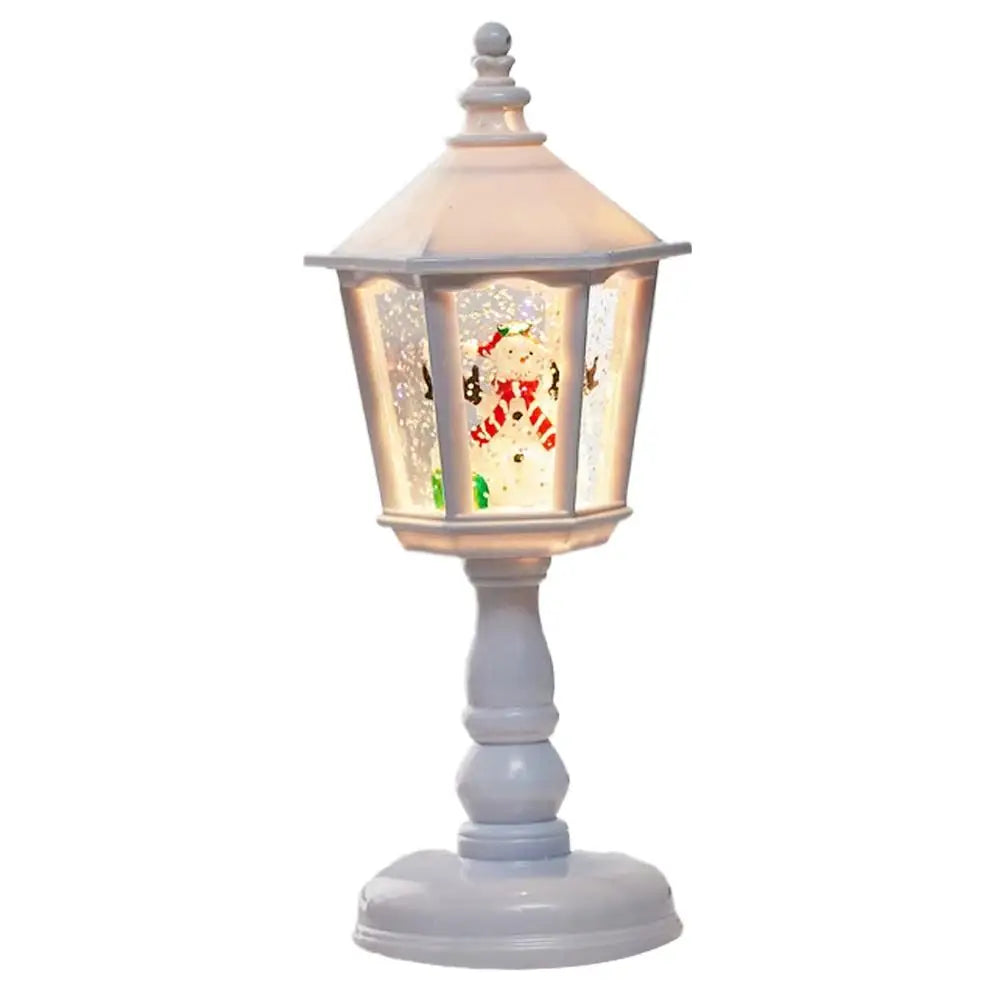 Christmas Water Lights Decorations, Luminous House Candle Lights
