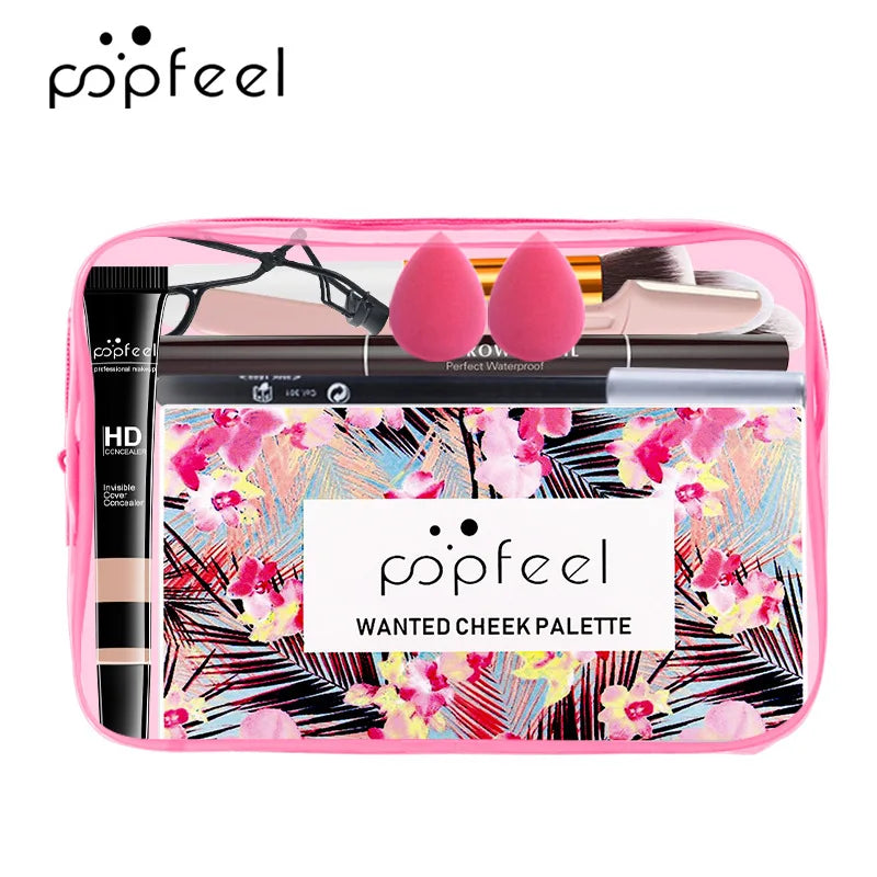 POPFEEL All-in-One Makeup Kit Gift Set with Eyeshadow Palette