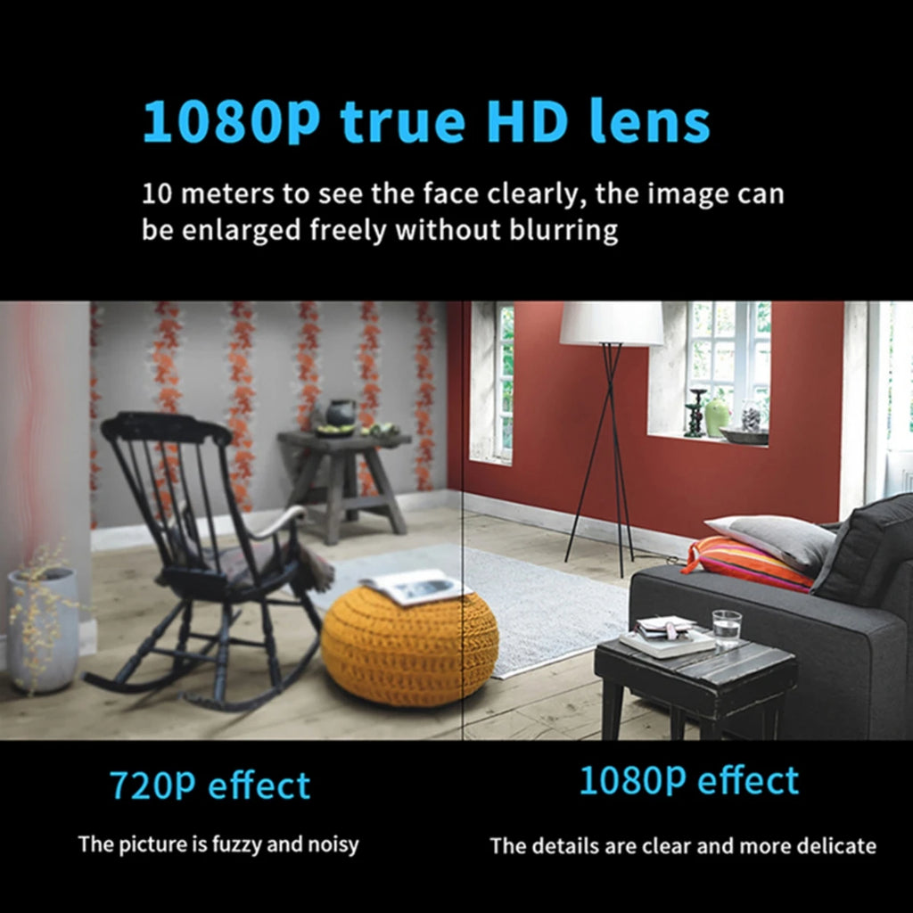 Mini WiFi Camera Night Vision Security Monitoring