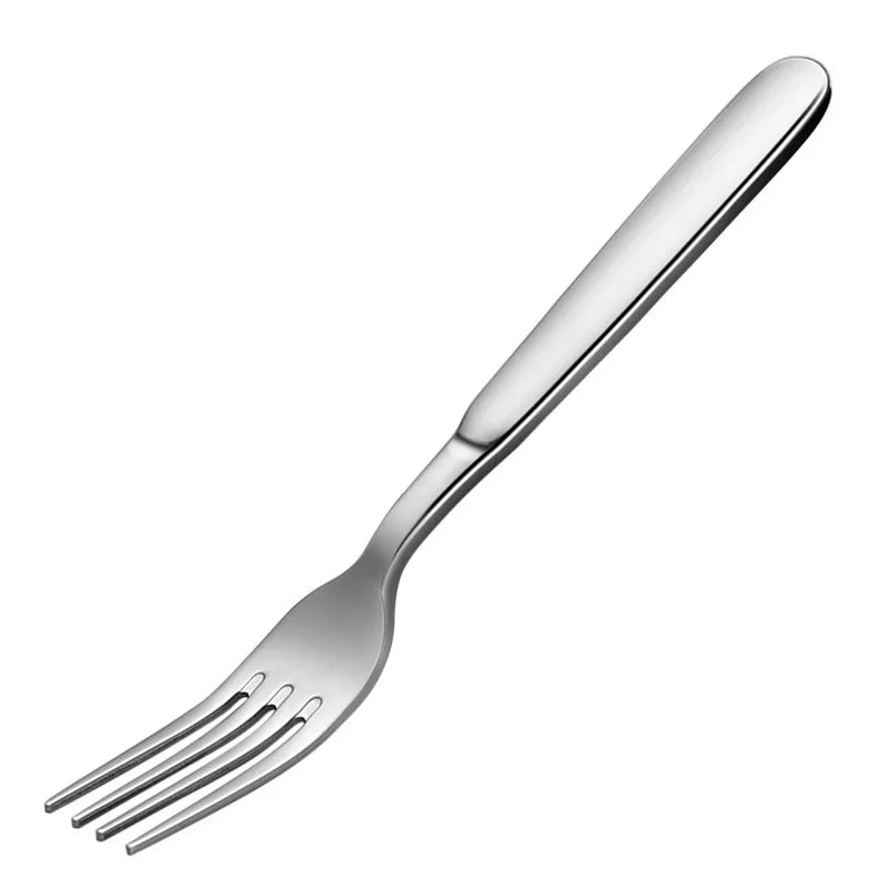 1PC Stainless Steel Fork Western Food Adult Household Fruit Salad Dessert Tableware Household Products Afternoon Tea