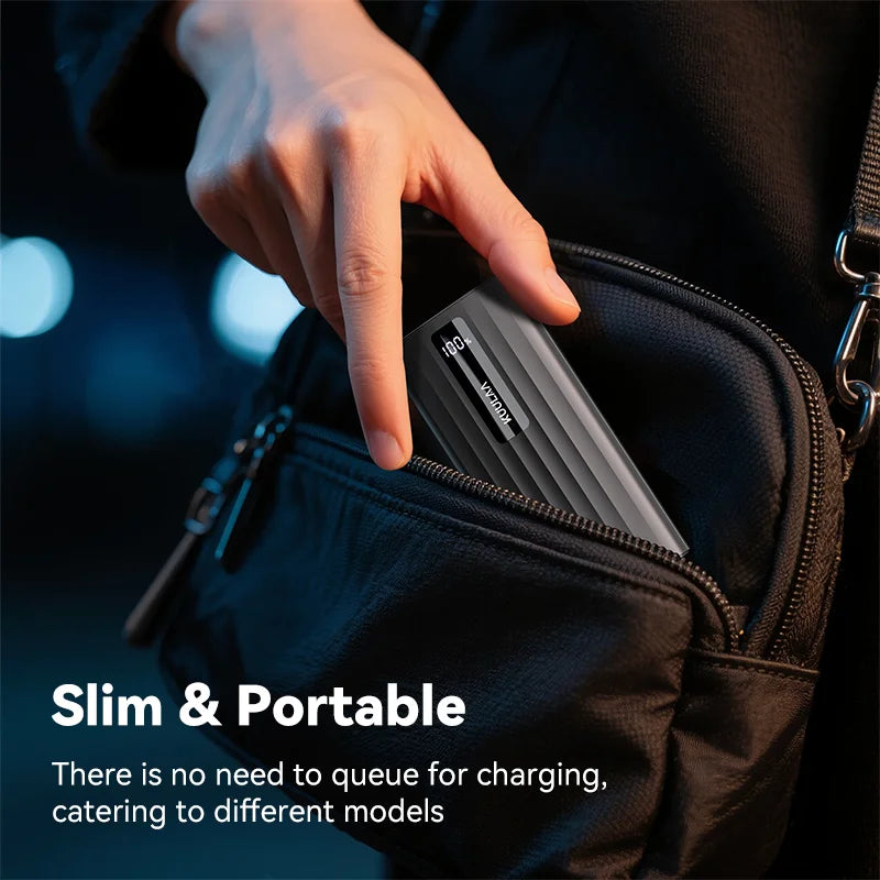 KUULAA Power Bank 10000mAh 22.5W PD Fast Charging Portable Charger External Battery For iPhone 15 14 13 Samsung Huawei Powerbank