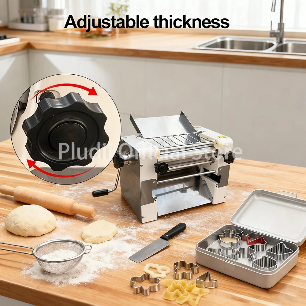 Commercial Noodle Maker Stainless Steel Rollers